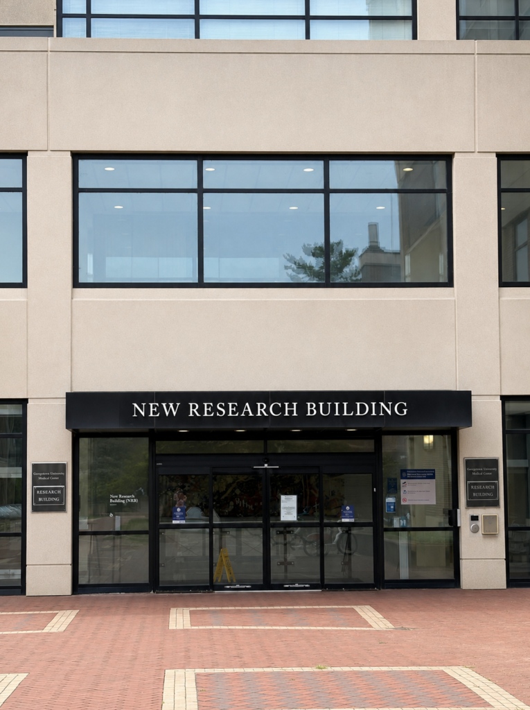 GUMC New Research Building
Home of the NIP Training Program